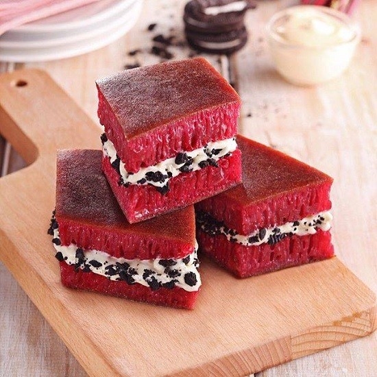 Martabak Red Velvet COKLAT SUSU