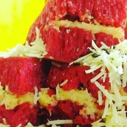 Martabak Red Velvet Keju Double Susu