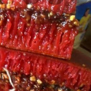 Martabak Red Velvet Keju Mesis Kacang Susu