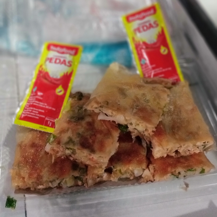 Martabak Telur Bebek Plus Sosis