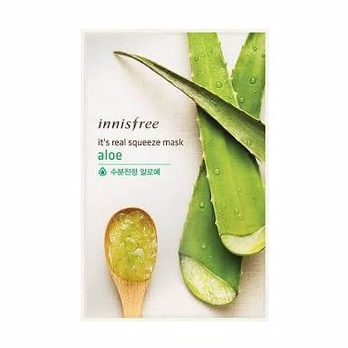 Masker Aloe Vera Innisfree Facial Mask
