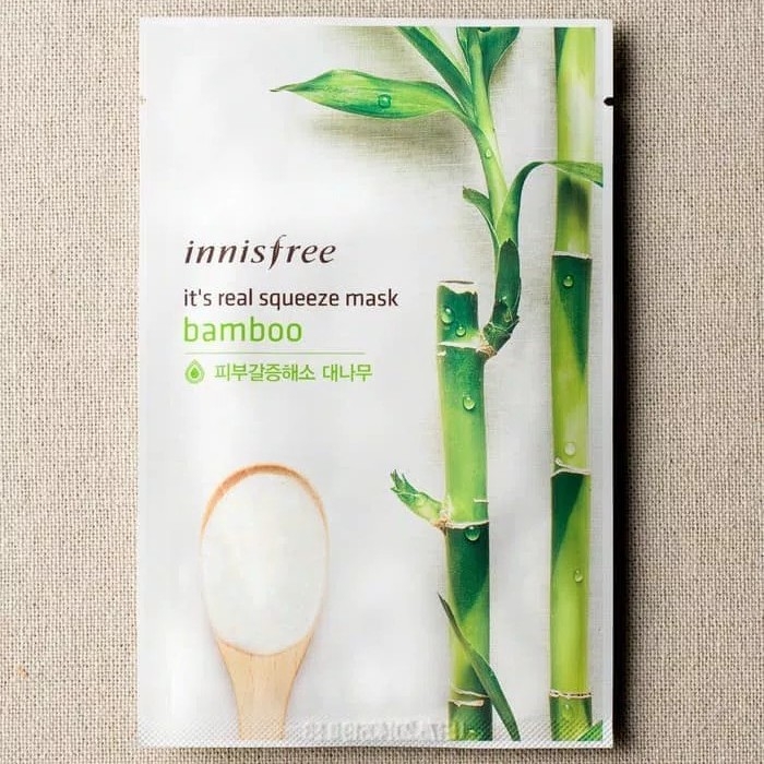 Masker Bamboo Innisfree Facial Mask