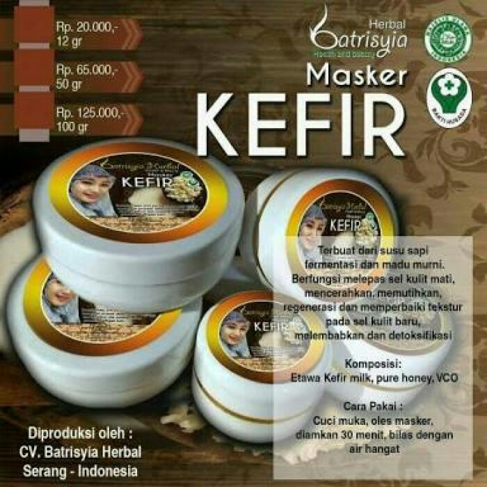 Masker Kefir