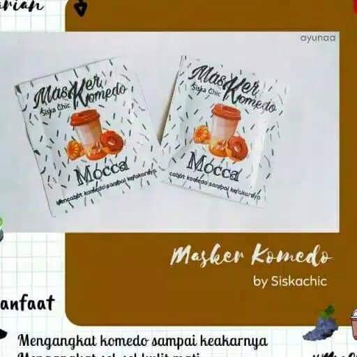 Masker Komedo Gelatin Aman Dan Halal By Siska Chic