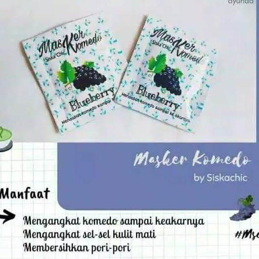 Masker Komedo Gelatin Aman Dan Halal By Siska Chic 2