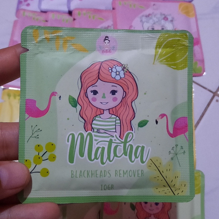Masker Komedo Matcha
