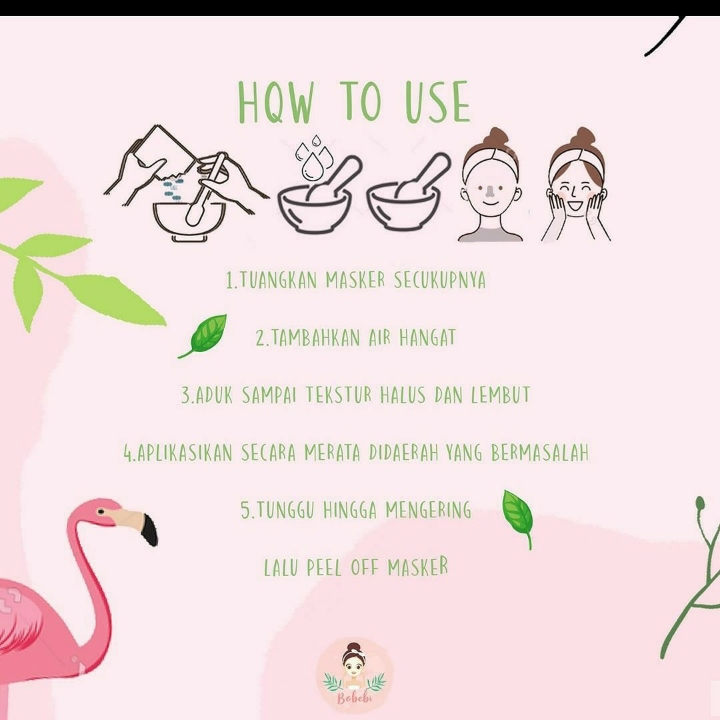 Masker Komedo Matcha 3