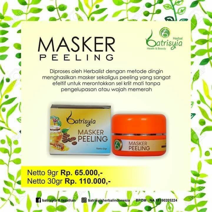 Masker Peeling Batrisyia