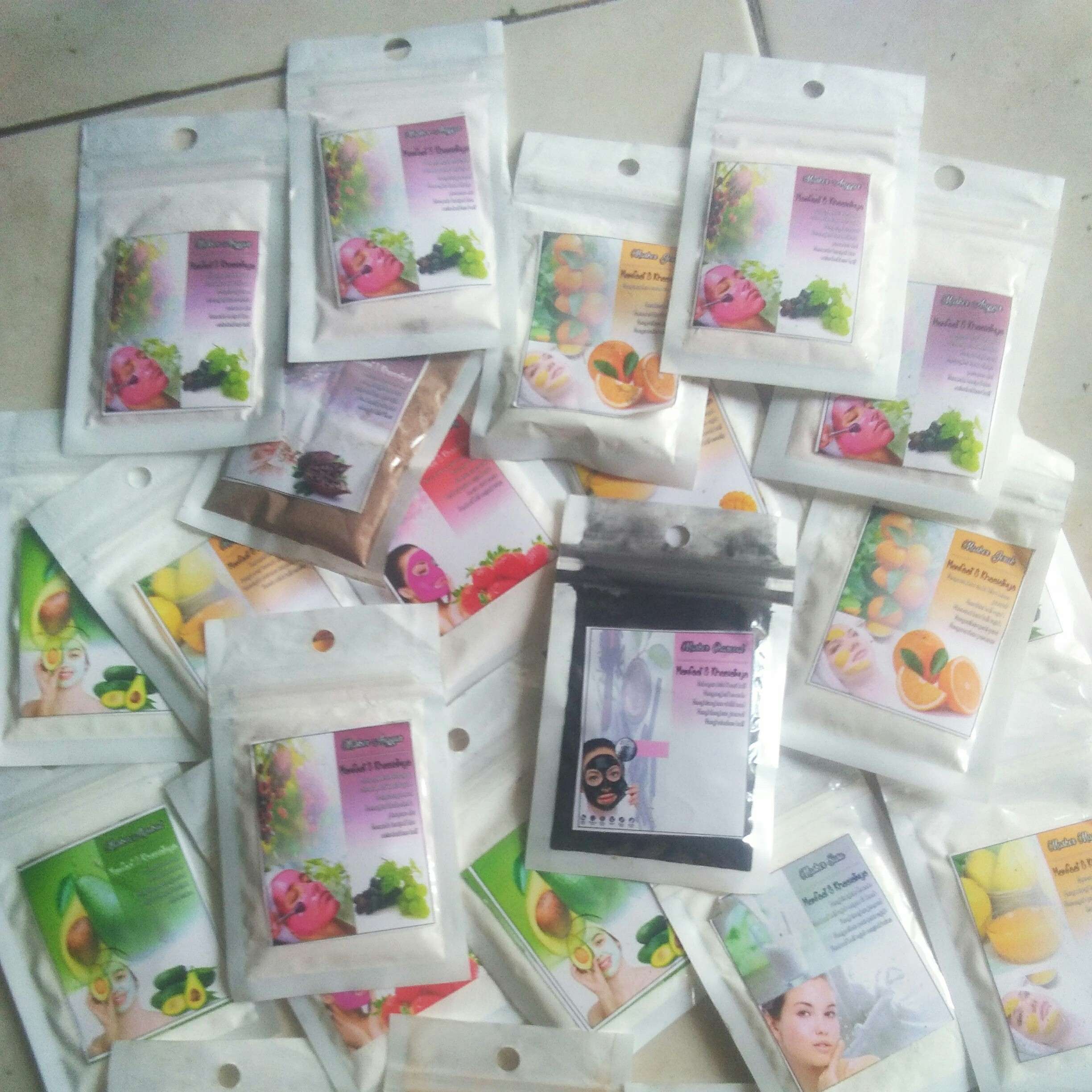 Masker Pemutih Wajah