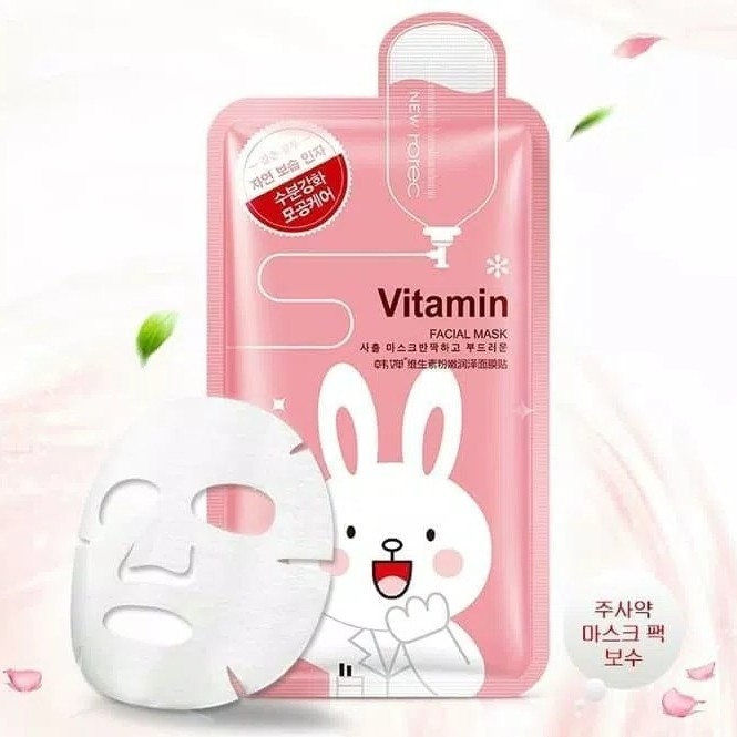Masker Rorec Vitamin Facial Mask 