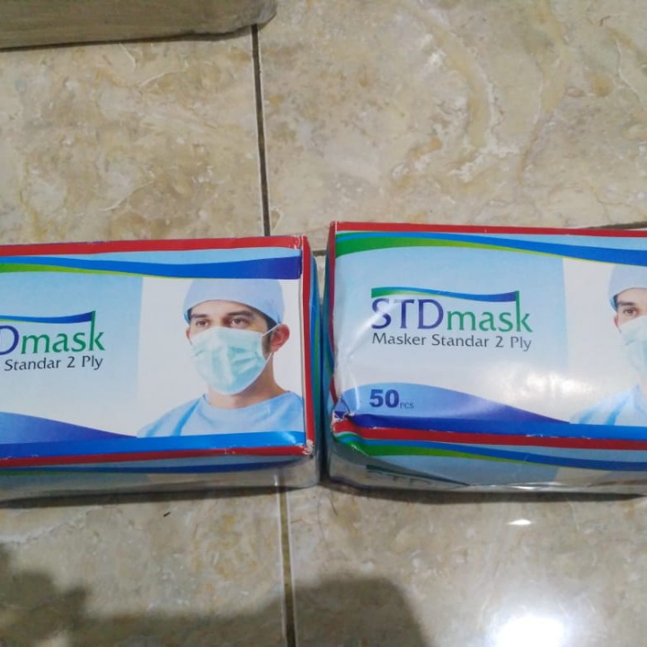 Masker STDmask Earloop 3pcs