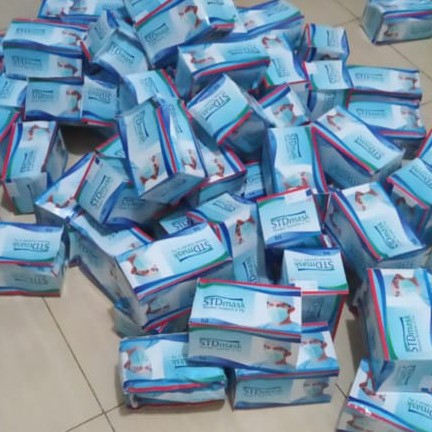 Masker STDmask Earloop 3pcs 2