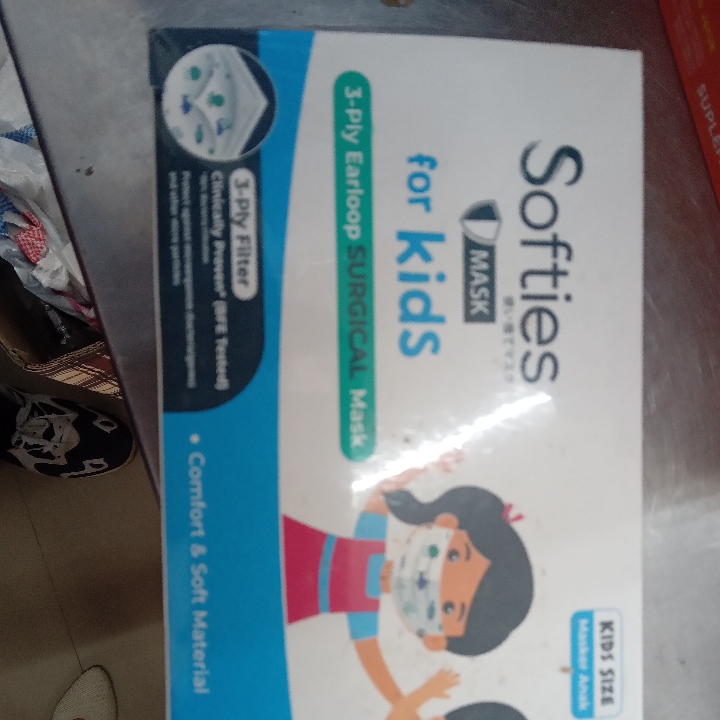 Softies Surgical Mask For Kids 30s