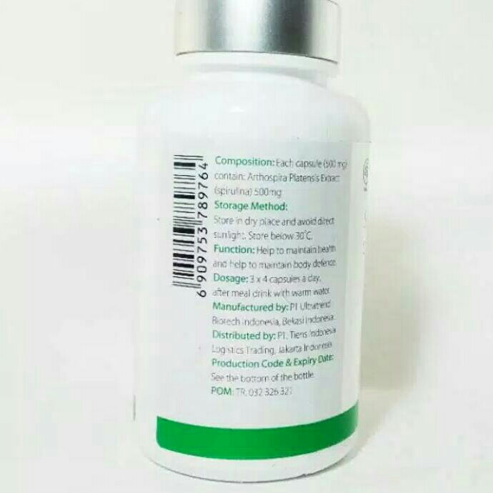 Masker Spirulina 3