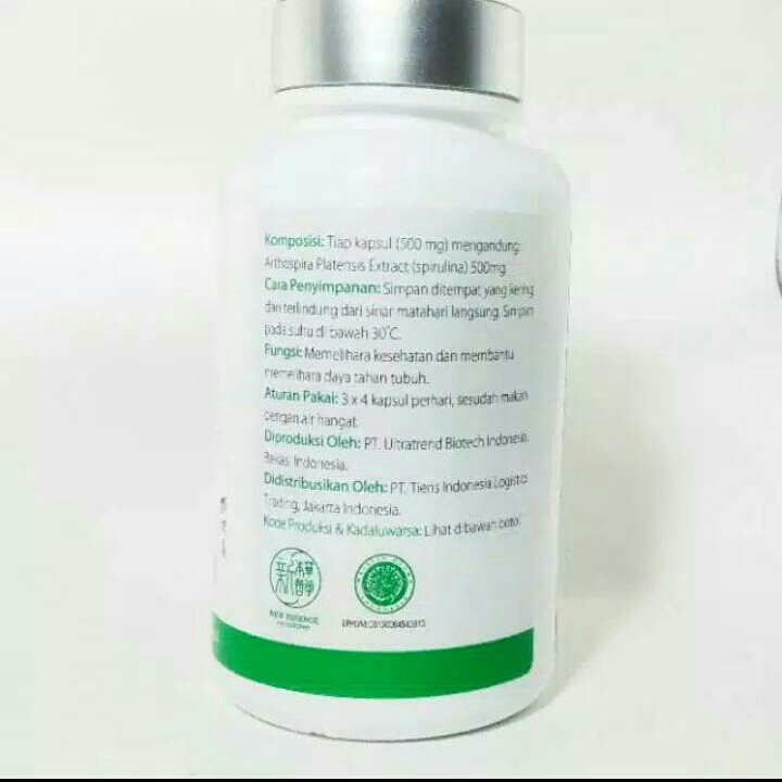 Masker Spirulina 4
