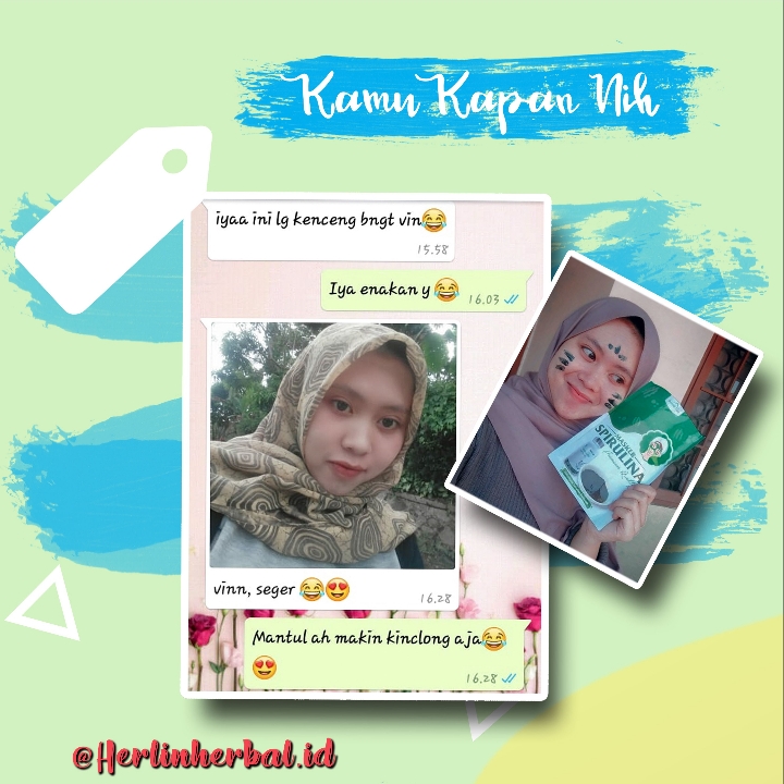 Masker Spirulina Tiens Grade A 2