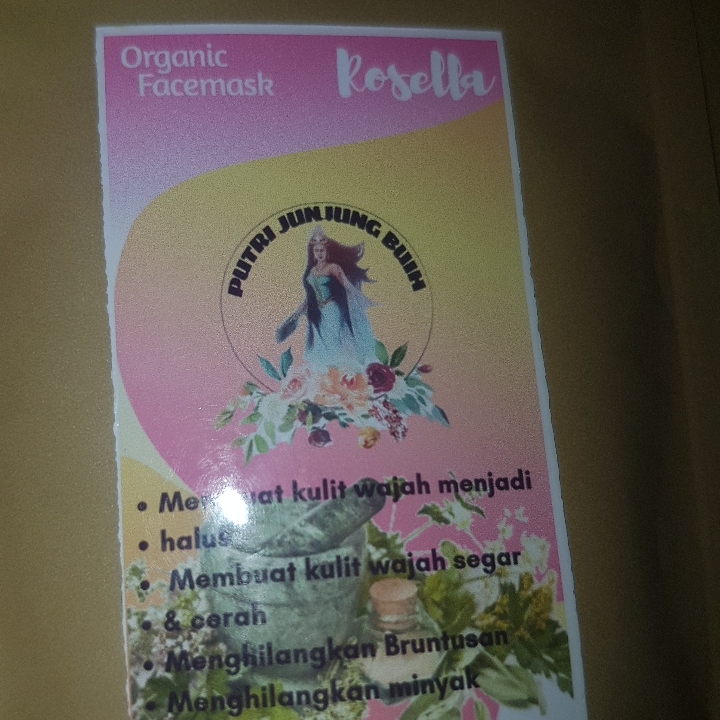 Masker Wajah Organik Putri Junjung Buih 2