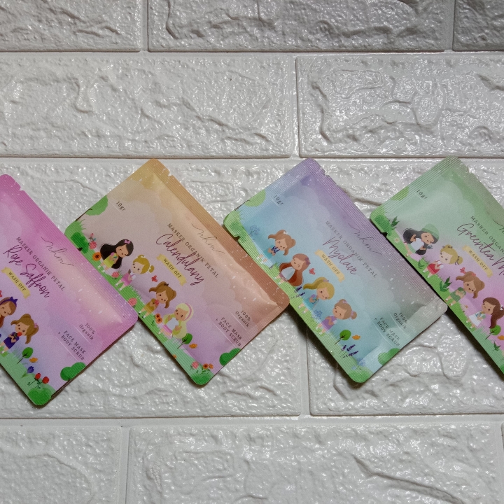 Masker organik petal By Nhm