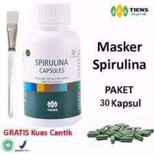 Masker sprirulina