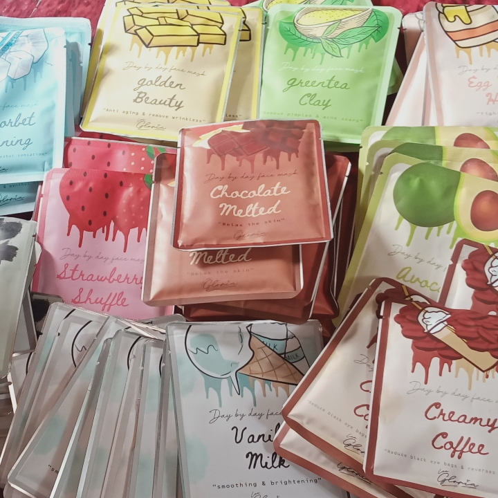 Masker wajah Organik Lea Gloria 20gr 3