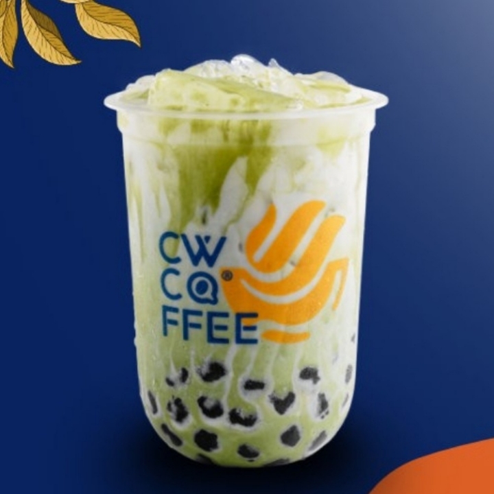 Matcha Boba Latte