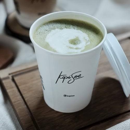 Matcha Latte Panas