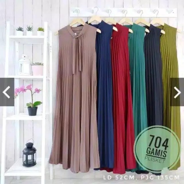 Maxy Plisket Tanpa Lengan