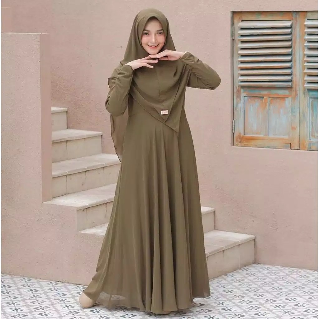 Mayra Syarii GAMIS SET KHIMAR TERLARISwenela 4