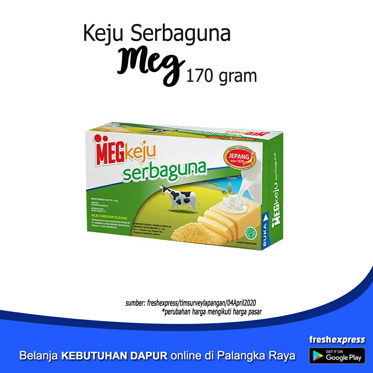 Meg Keju Serbaguna 170 Gram