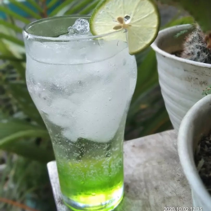Melon Squash Mocktail