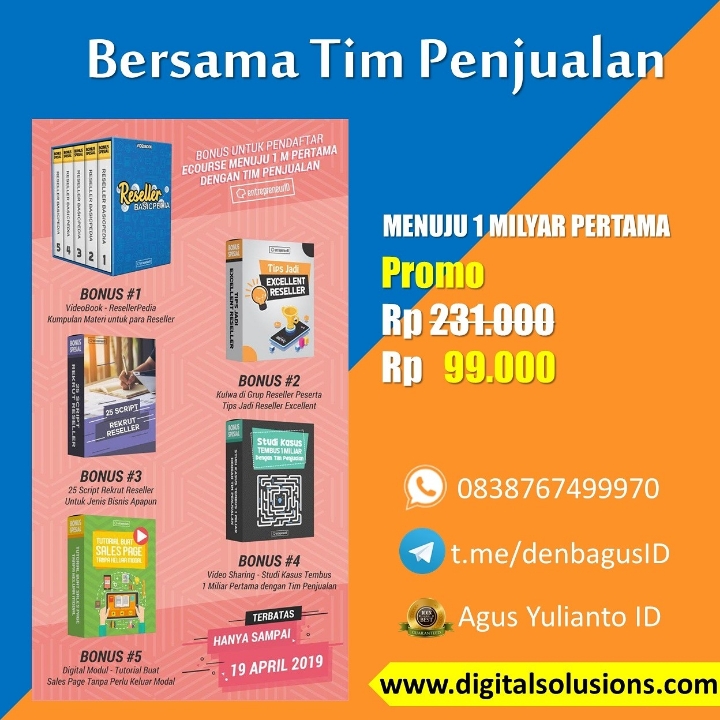 Menuju 1 Milyar Pertama dengan Tim Penjualan