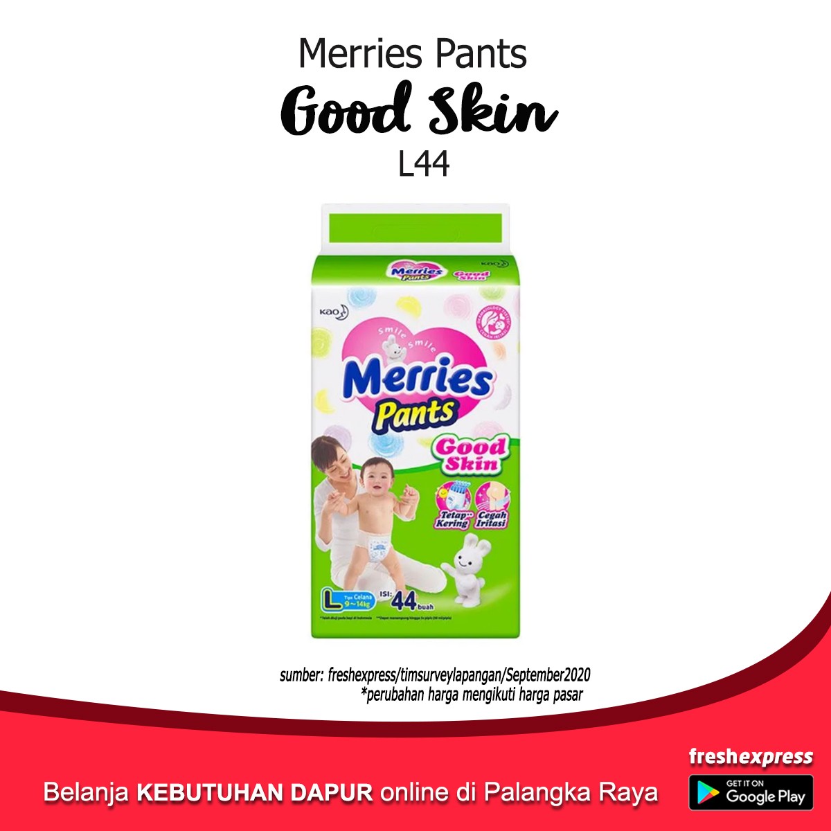Merries Pants Good Skin L44