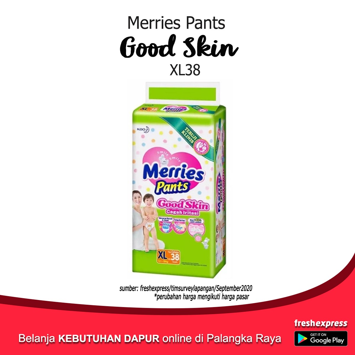 Merries Pants Good Skin XL38