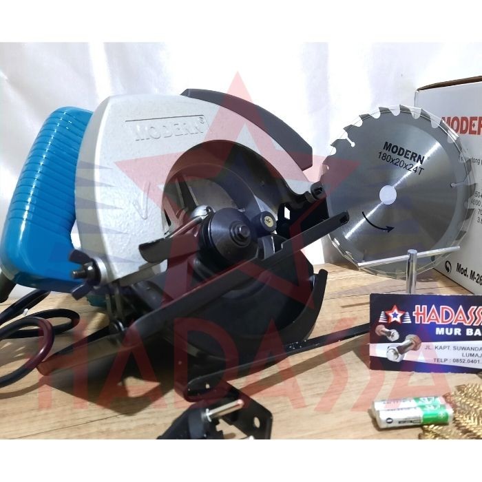 Mesin Circular Saw Modern M-2600L Laser 3