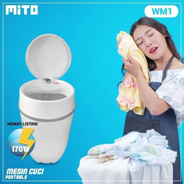 Mesin Cuci Portable Mito - WM1