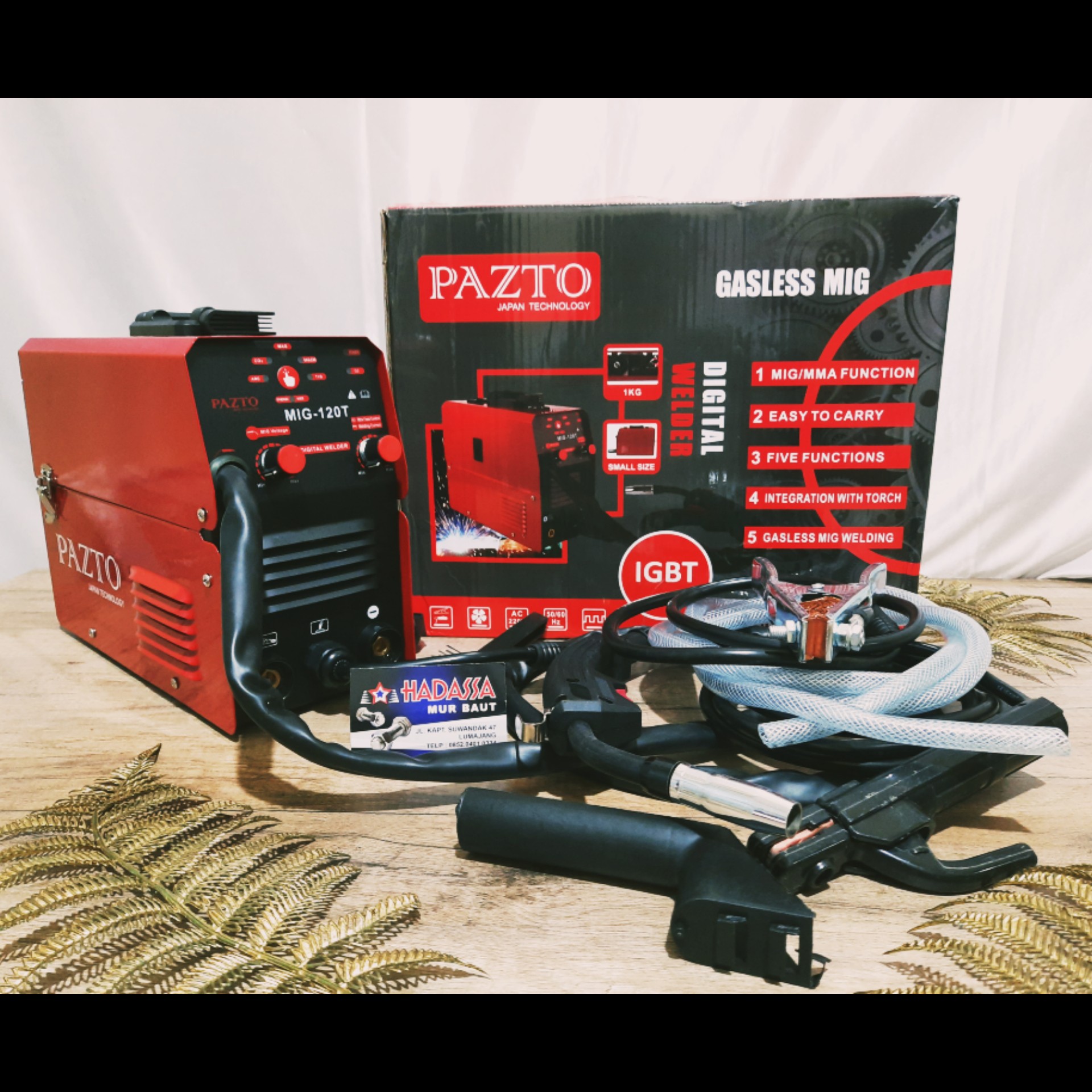 Mesin Las IGBT Pazto MIG-120T 3