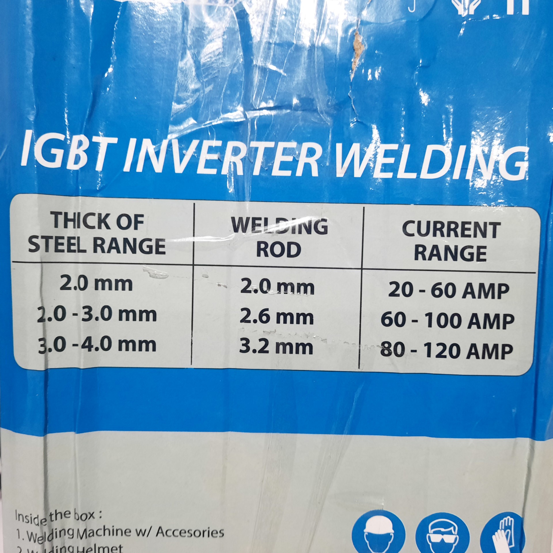 Mesin Las Inverter Benz Barracuda BZ-8912 5