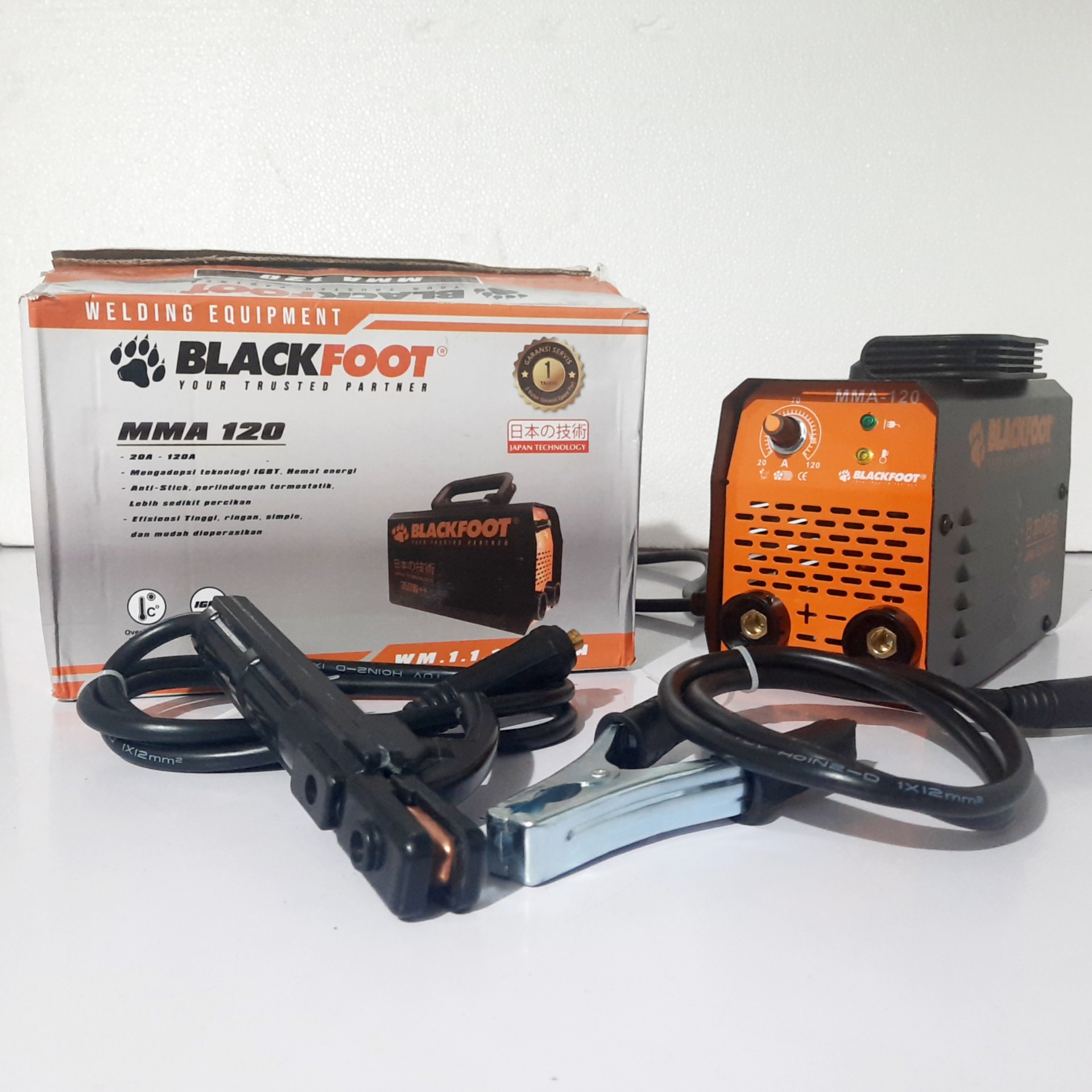 Mesin Las Inverter Black Foot MMA 120 4