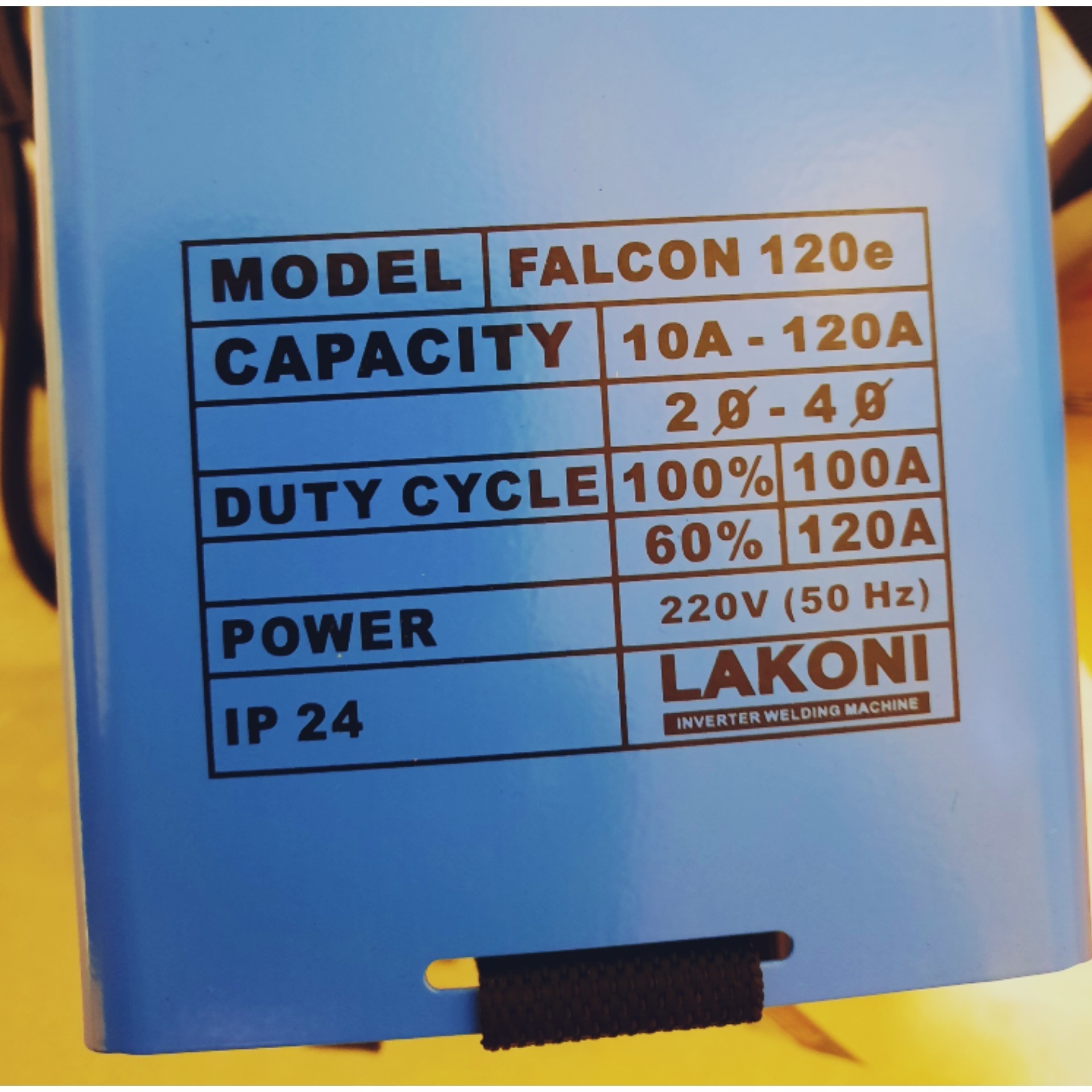Mesin Las Inverter Lakoni Falcon 120e 5