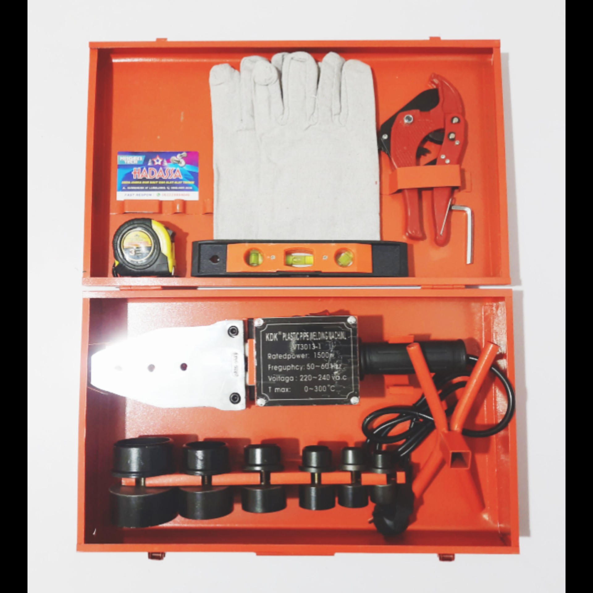 Mesin Las Pipa PVC KDK VT3013-1 3