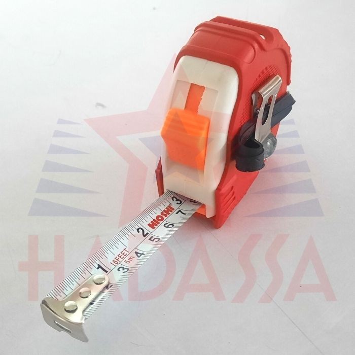 Meteran Roll Meter 5m Hioshi HRM016B 4