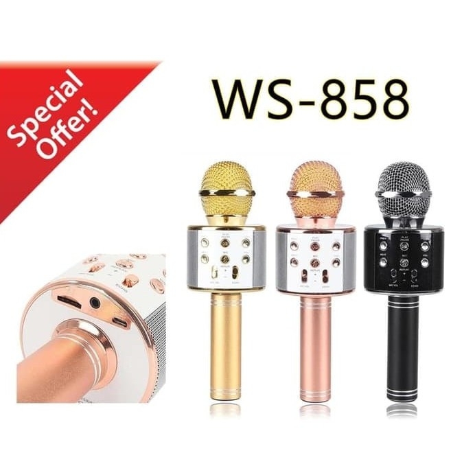 Mic Karaoke Bluetooth Murah