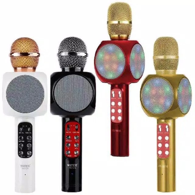                       MIC KARAOKE WS1816 BLUETOOH WIRELESS  HIGH QUAL