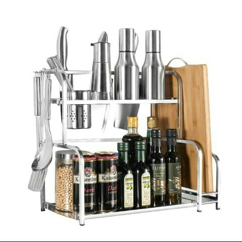 Micoe Rak Dapur Stainless Steel Rak 2 Susun 2