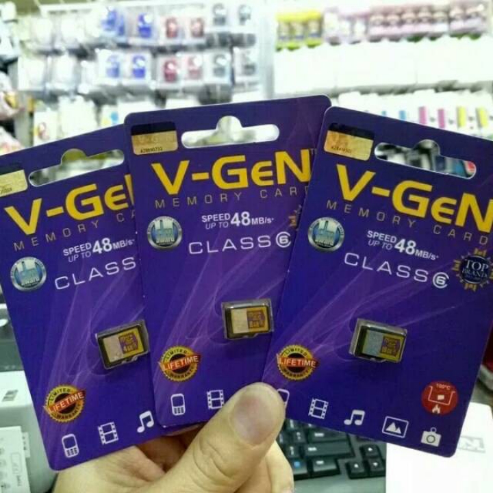 Micro SDHC V-GEN ORIGINAL 8 Gb 16 Gb 32 Gb