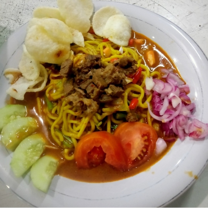 Mie Aceh Kuah Daging Dan Telur