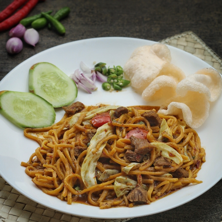 Mie Aceh Tumis Daging