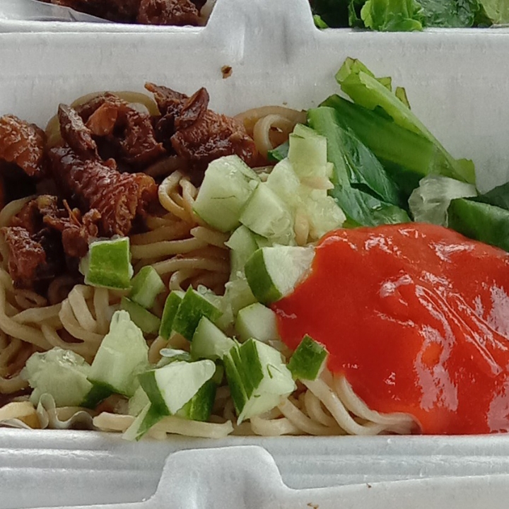 Mie Ayam Checker Chicken