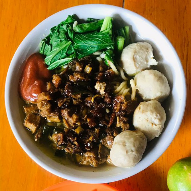 Mie Ayam Bakso Halus Kecil