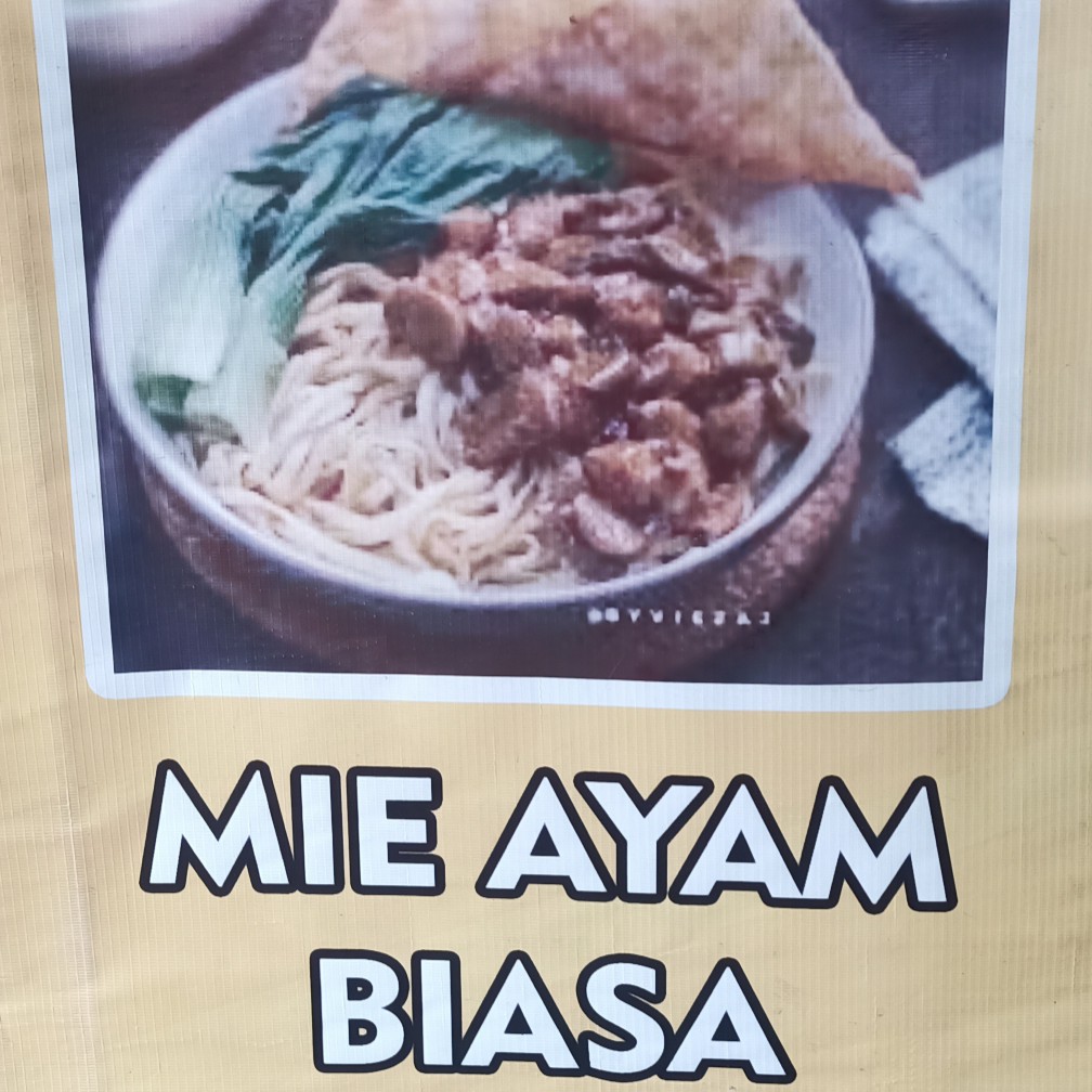 Mie Ayam Biasa
